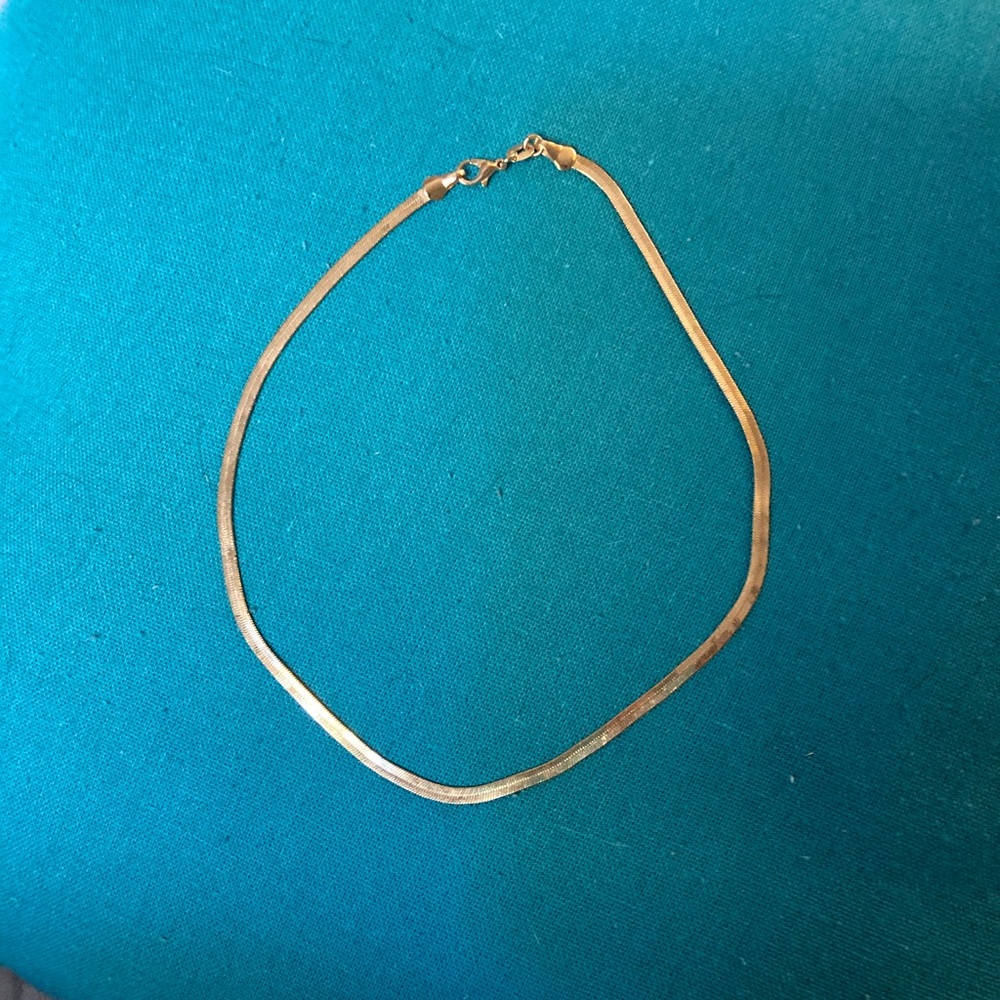 Gold Plated 14” Snake Chain - Picture 2 of 2